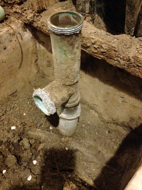 Tub Drain Connection In Concrete Slab, How To Install A Bathtub On Concrete Floor